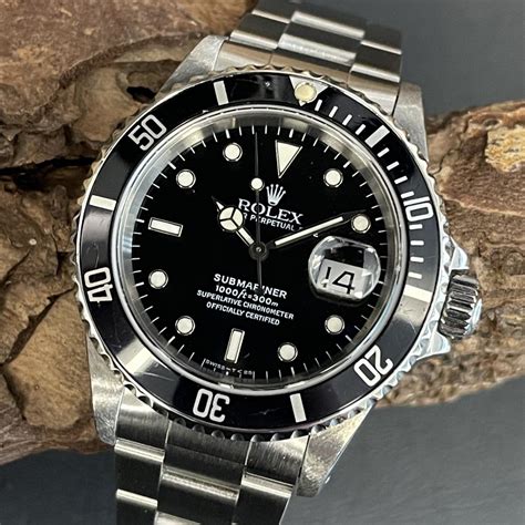 used rolex submariner price range in 2008|rolex submariner 16610 year.